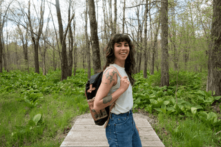 See Katie Whittle's Slabtown Backpack Making Process - Klum House