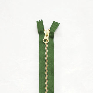 14" Brass Zippers - ZIP - 14 - BER - Zippers - Klum House