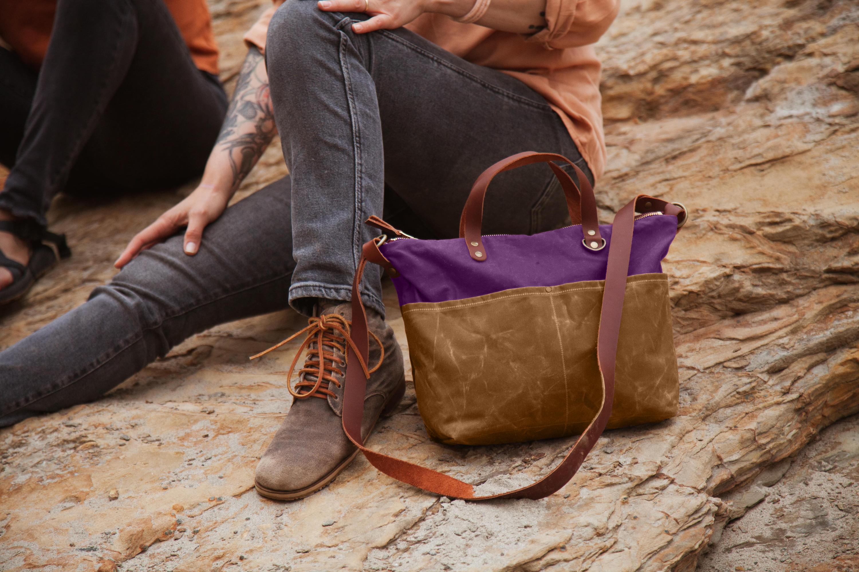 Fremont Crossbody Tote - Sewing Pattern | Klum House Bag Making