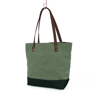 Portsmith Tote Sample (Sage + Spruce)