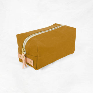 Larger Woodland Dopp Kit Sample (Mustard)