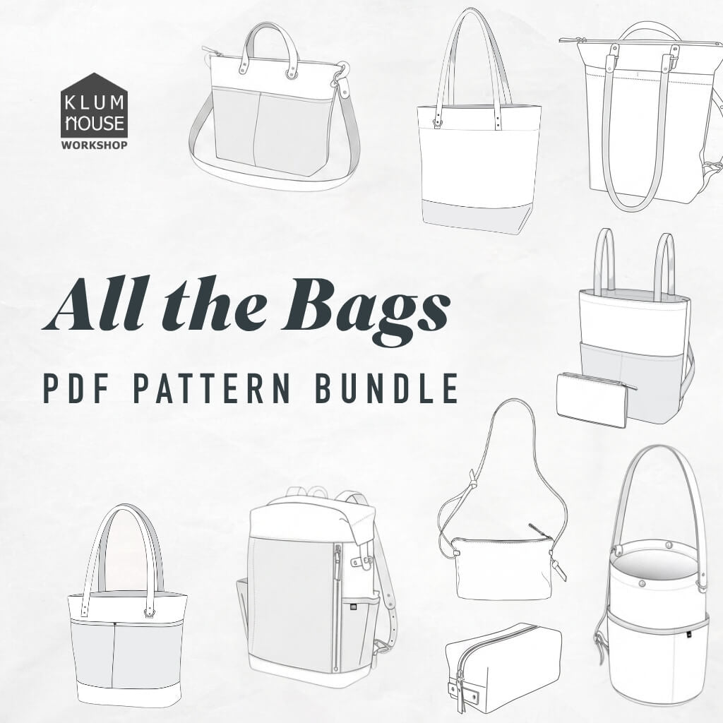 All the Bags - PDF Pattern Bundle - KH-ALL-BAGS-PDF-BUNDL - Pattern - Klum House