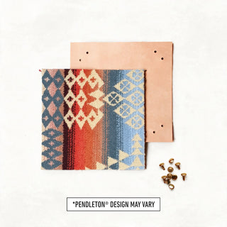 Leather Tray Kit With Pendleton® Wool