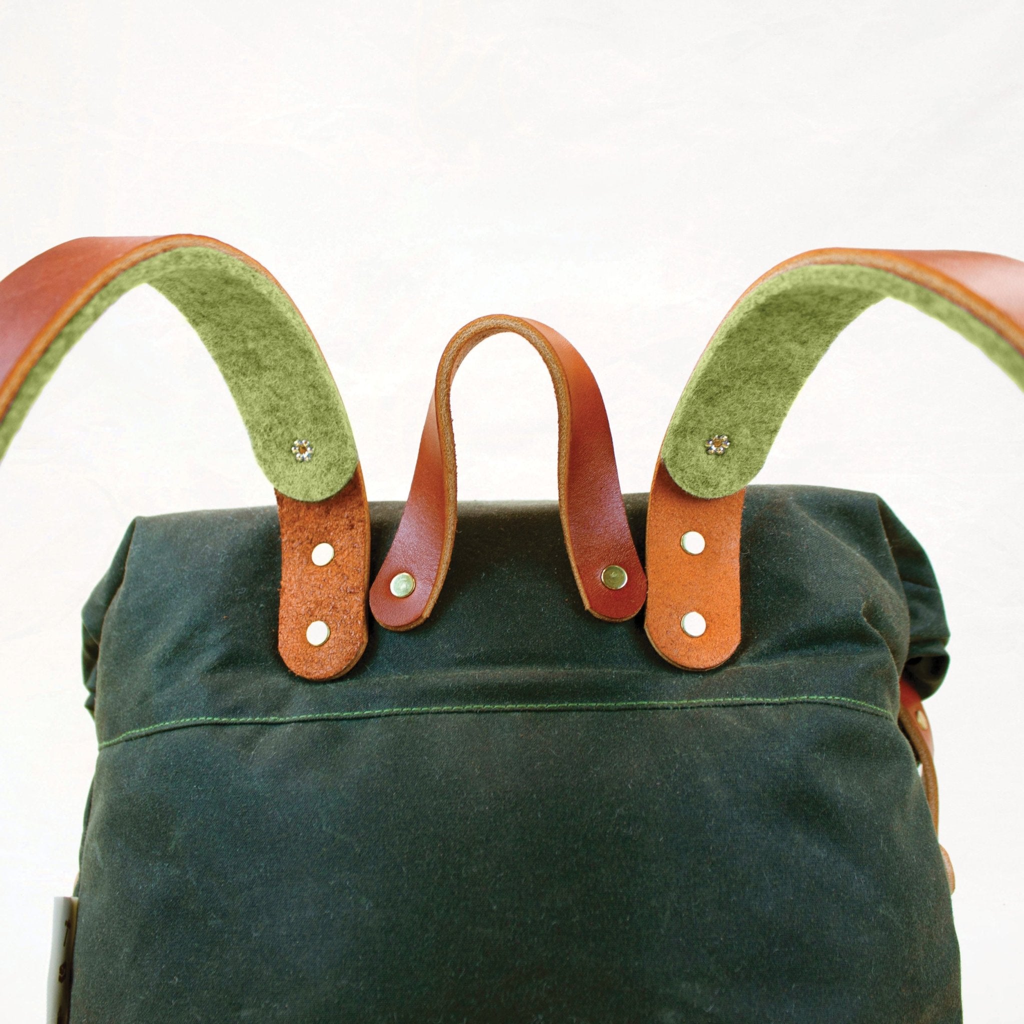 backpack straps leather Padded artisan touch How to make Leather Shoulder