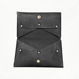 Large Leather Wallet Kit - LEATHR - WALLET - BLA - LG - 1 - Quick Makes - Klum House