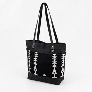 Oberlin Sample (Black + White Geo Pendleton® Wool)