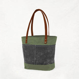 Oberlin Tote - Sage Custom Bag Maker Kit - OBE - SAGE - GRAY - CHEST - AB - Maker Kit - Klum House
