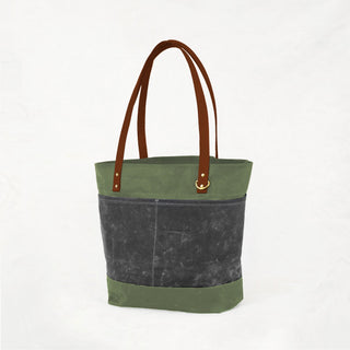 Oberlin Tote - Sage Custom Bag Maker Kit - OBE - SAGE - GRAY - CHEST - BRA - Maker Kit - Klum House