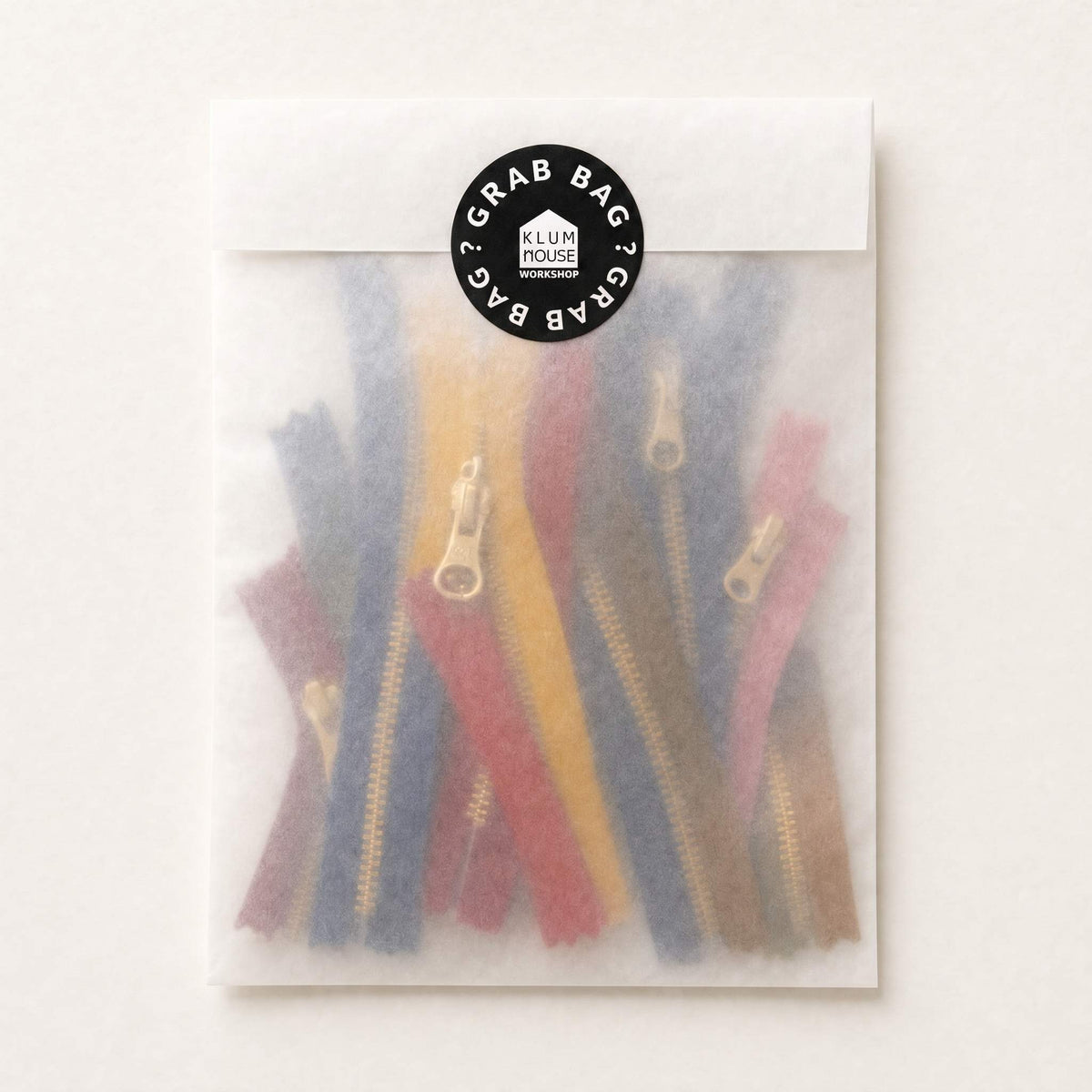 Zipper Grab Bag - GRAB-BAG-ZIPPERS - Zippers - Klum House
