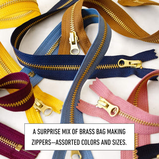 Zipper Grab Bag - GRAB-BAG-ZIPPERS - Zippers - Klum House