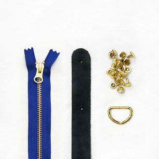 Black + Brass + Cobalt