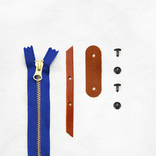 Chestnut + Black + Cobalt